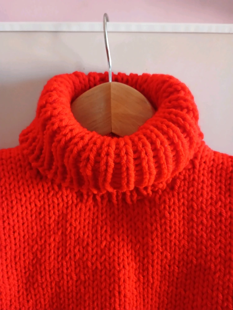 Chaleco con cuello doble