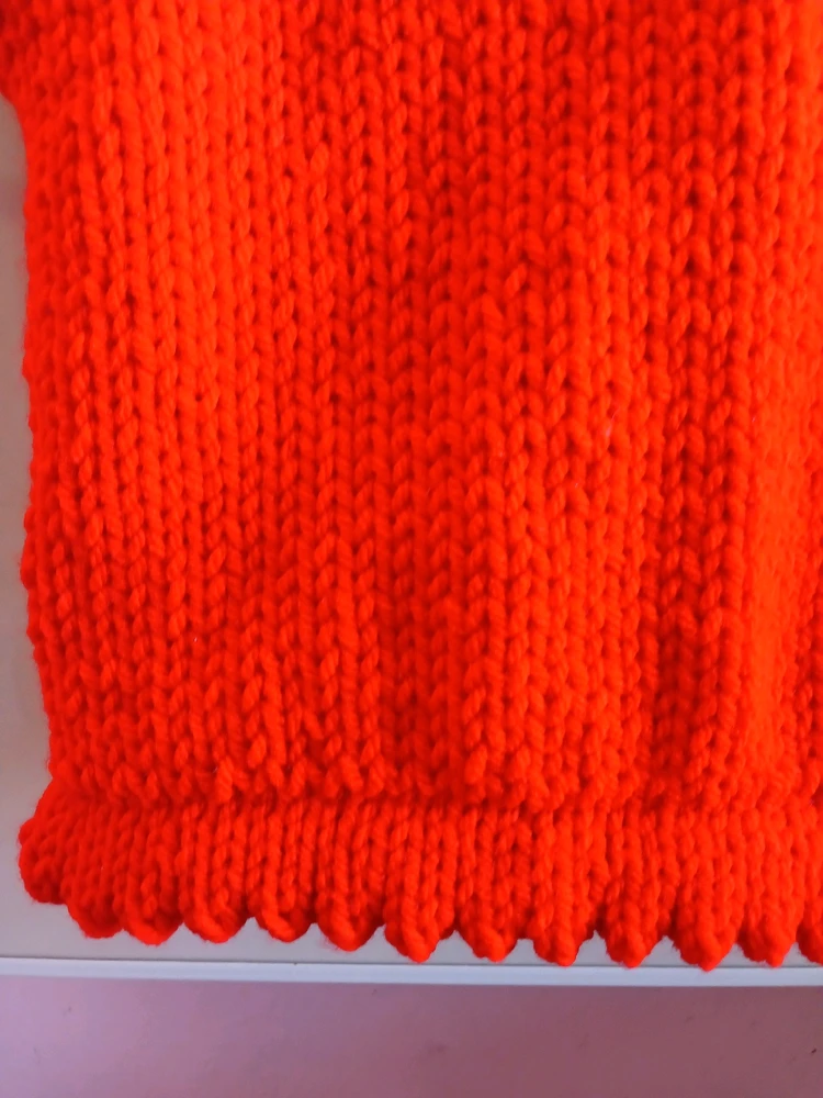 Chaleco con cuello doble