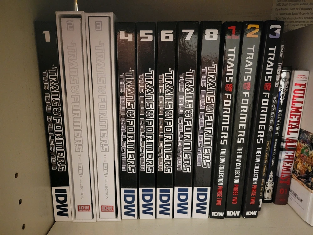 IDW Collection hardcovers up to Phase 2 Volume 3