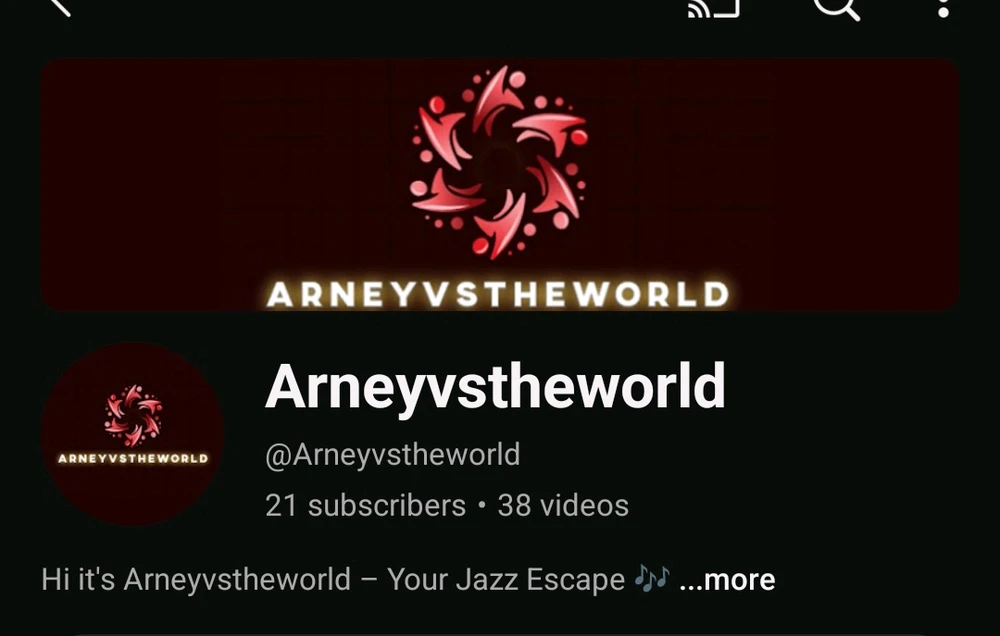 Iseng2 bikin channel musik jazz intrumental pake AI belum sebulan ternyata udah 1300 viewer aja, yg subs bule pula 🤣