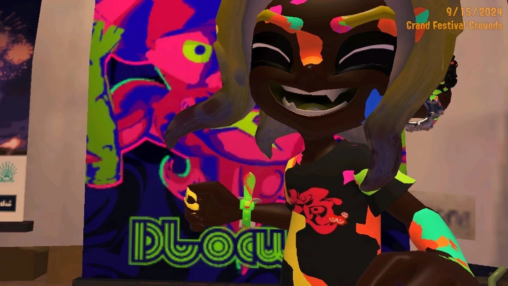 It's not a splatfest without the posing.