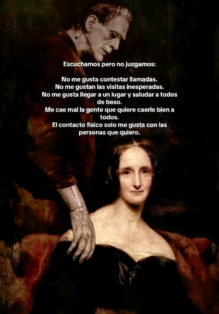 Puedo ser muy extrovertida, pero...