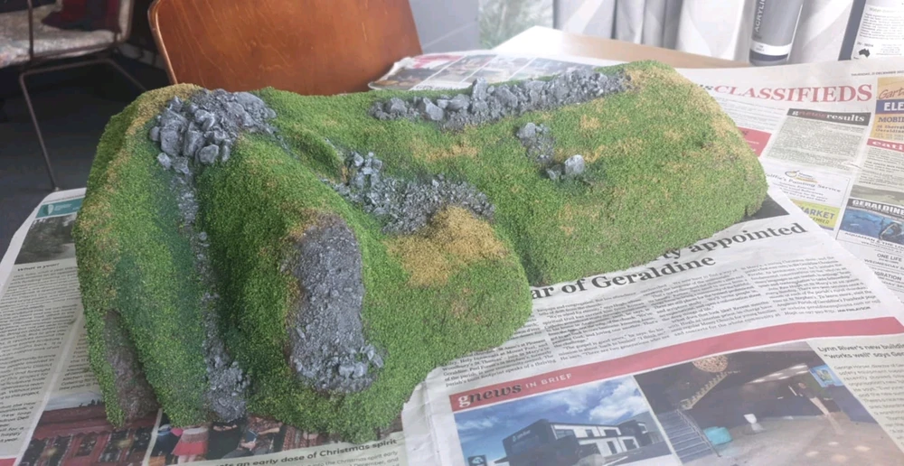 Flocking to make the grass effect