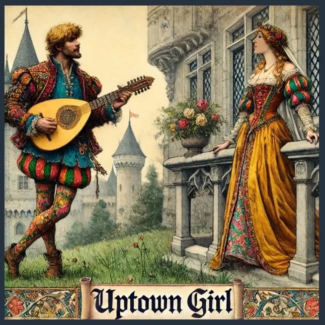 Barde cherche dulcinée, pour lui conter fleurette