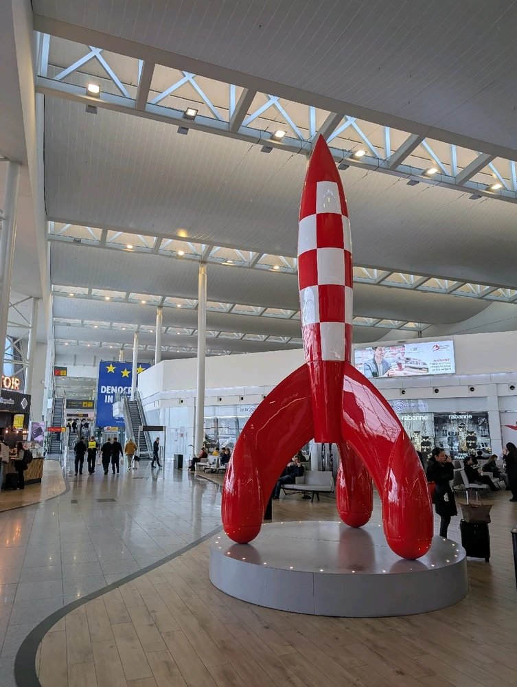 #brussel #comic #airport #fun