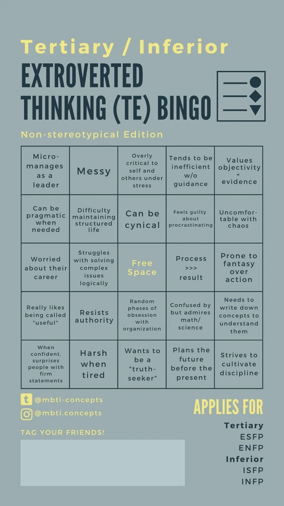 BINGO ENFP