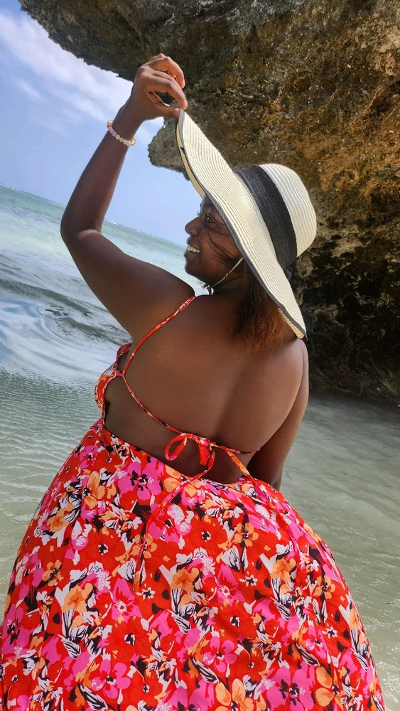 The hidden beach Zanzibar