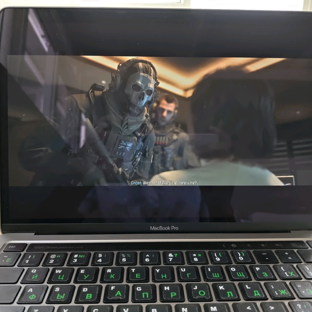 Guys Now we can play games on MacBook too using geforce