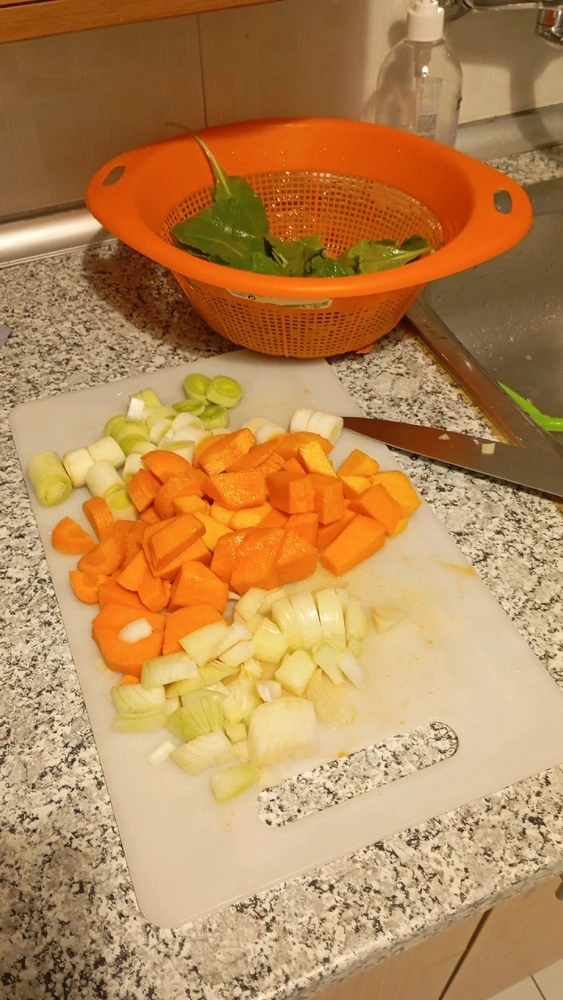 Two types of soups tonight