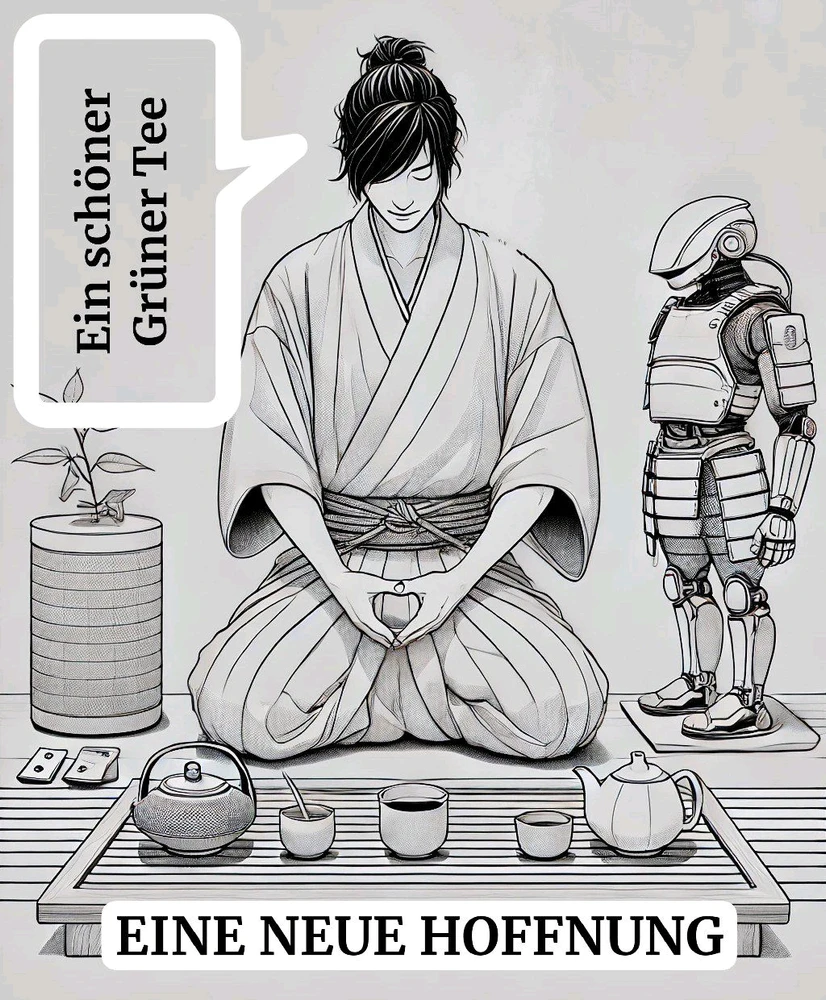 Frohlocket, es ist Montag. Eine neue Woche hat begonnet 🤖