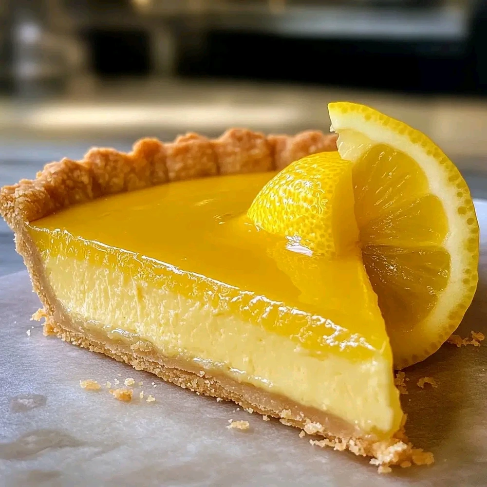Tarte au citron 100 % végétale