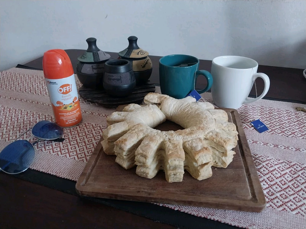 Lo único que me hace sentir mejor, hornear!
(Que no se noté que quiero que patrocine off jajajaja, hay una banda de mosquitos😆)