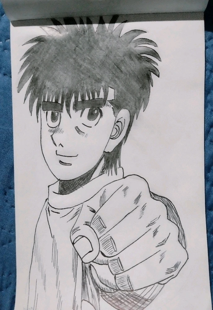 Dibujo de Hajime no Ippo