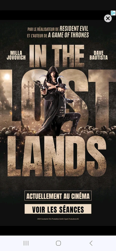 Sortie ciné de hier soir