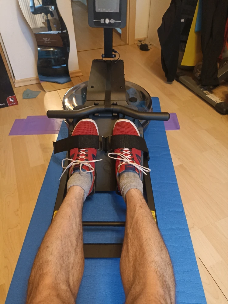 Ab geht's.... Kleine runde rudern 😜