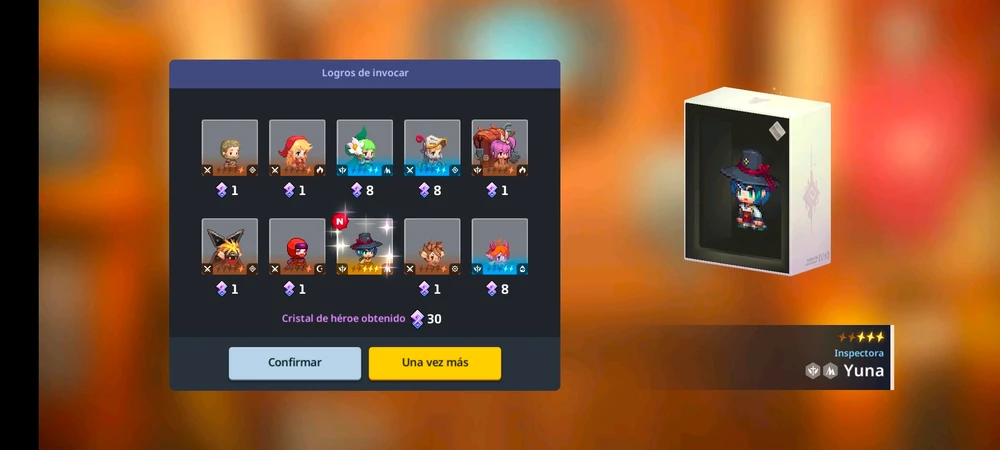 Varias tiradas en Guardian Tales 🗡️🛡️