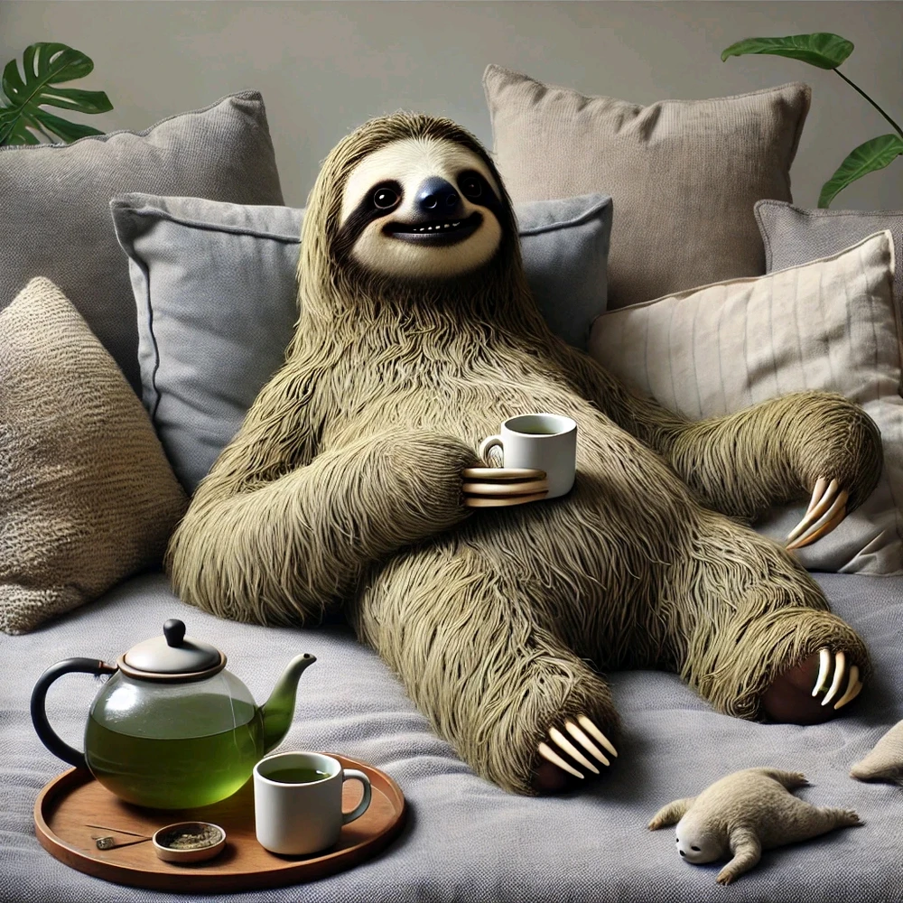 Teeoretisch Sonntag, praktisch Faultea-Tag