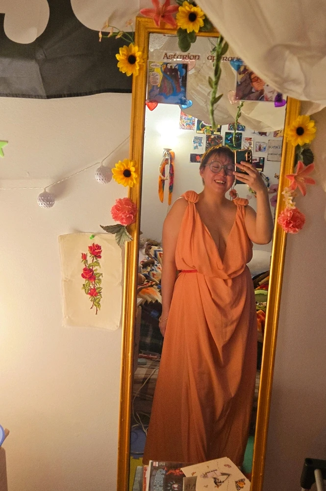 I-upload ni Meg ang larawan