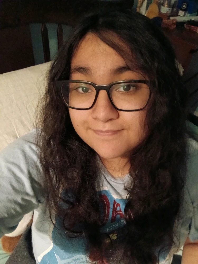 My poodle looking hair