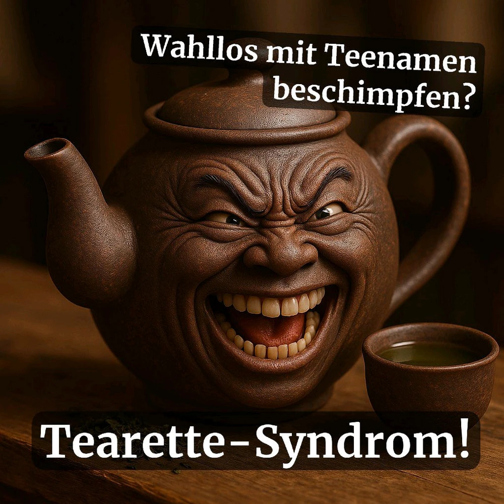 Mit Teesorten beschimpfen!