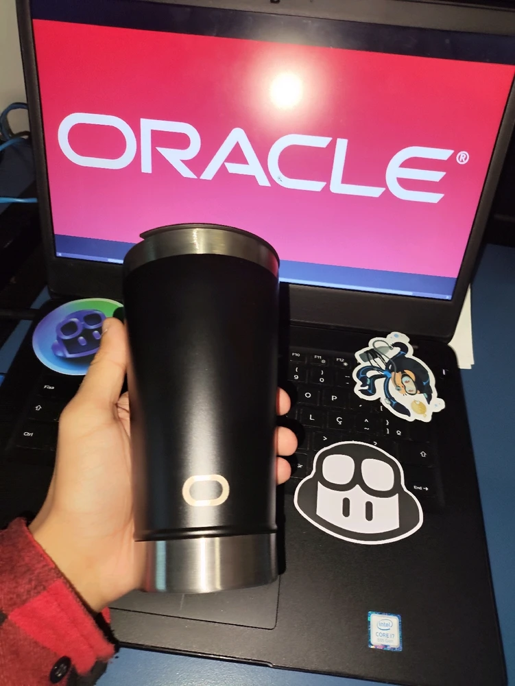 A bottle fron Oracle company