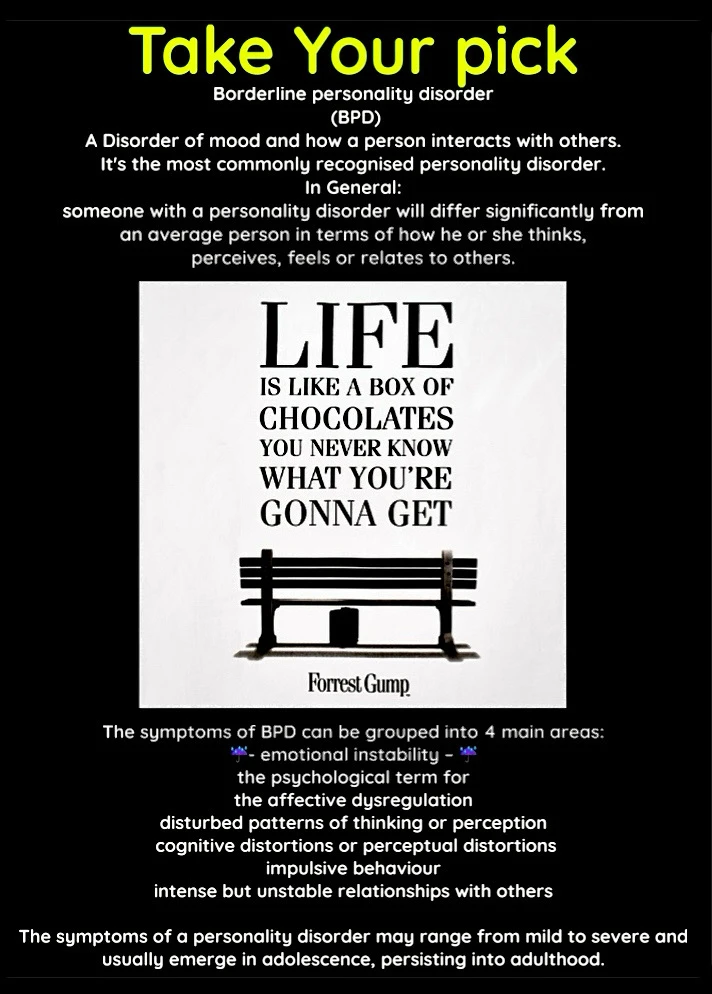 Blanket TermS & Labels, Underneath The BPD Umbrella