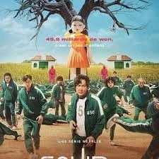 This is an unofficial image of the korean drama "Squid game"