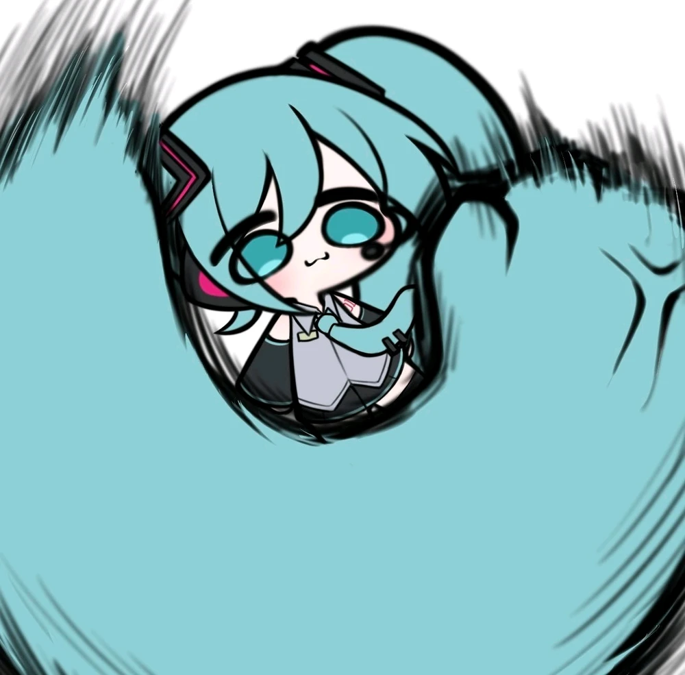 Me when people tell me they don't like miku