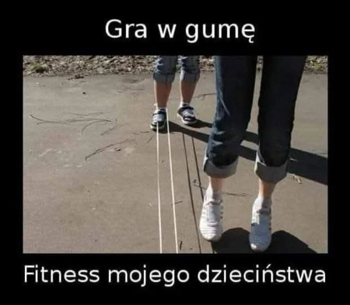 Fitness mojego dzieciństwa