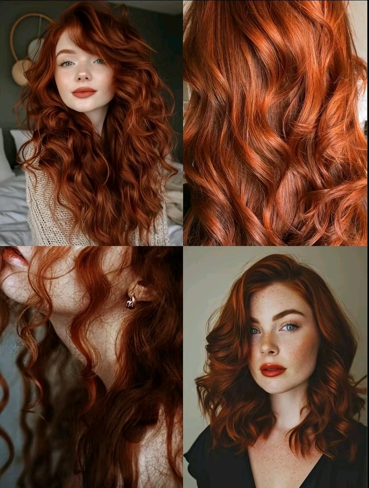 Referência de uns dos tons que mais gostei de ruivo