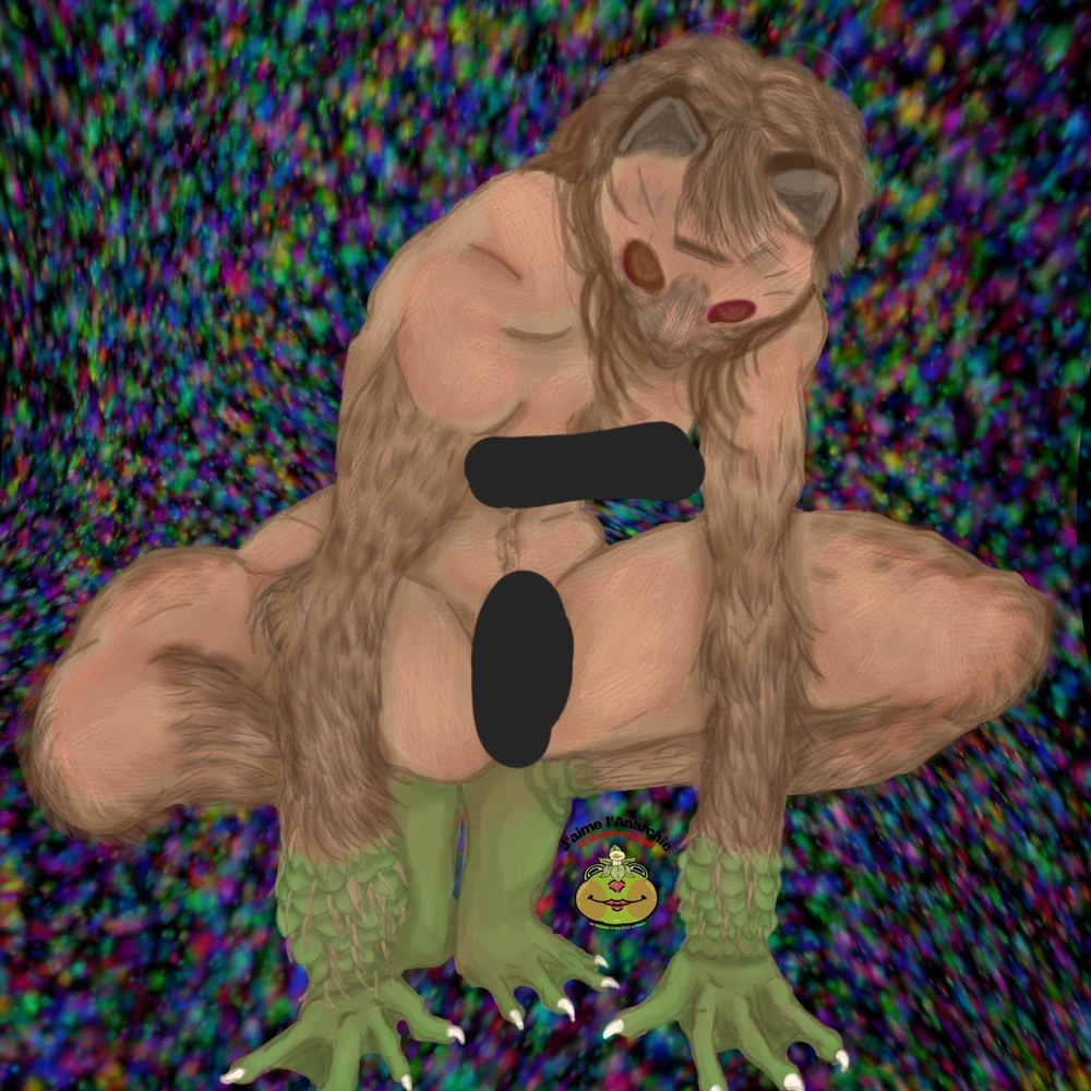 Dessin de mon fursona