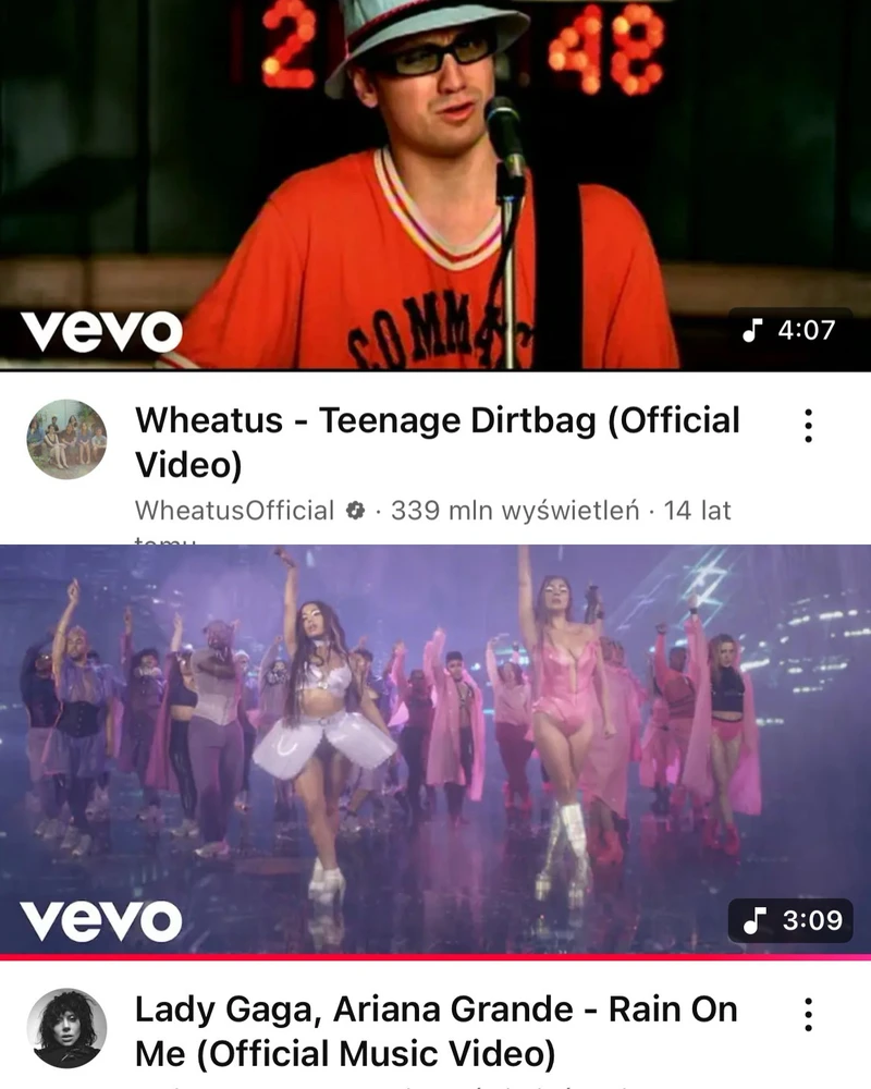 Jakiej piosenki nie przepuścisz i musisz ją zaśpiewać kiedy ją słyszysz?