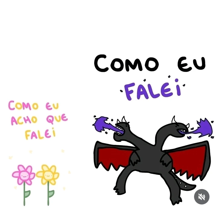Eu sendo fofo mais sai cada atrocidade da minha boca que nem percebo