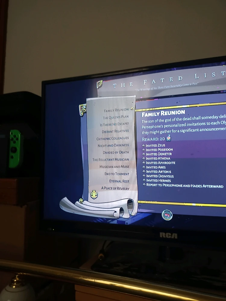 The fates have been appeased