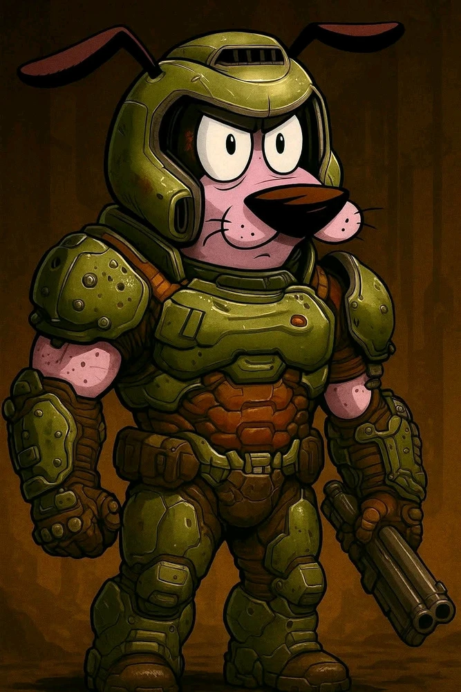 Sick crossover doom and courage 🤣