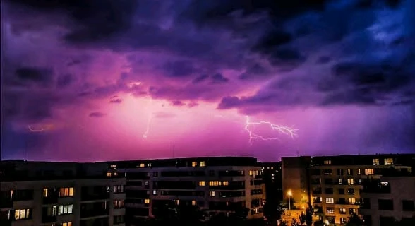 Last nights thunderstorms 😬🤯