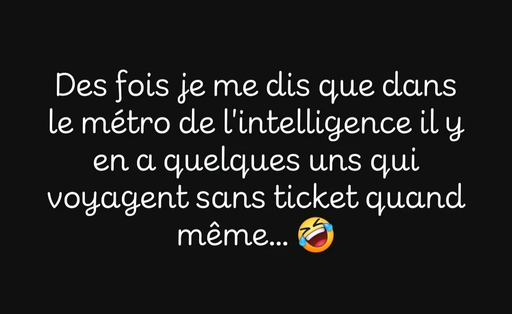 Je l'aime bien celle là 😂