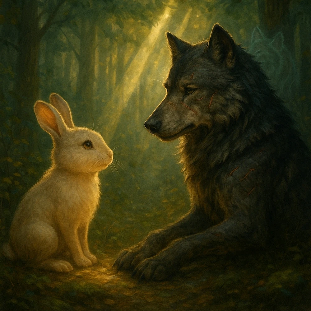 „Haze und der Wolf“