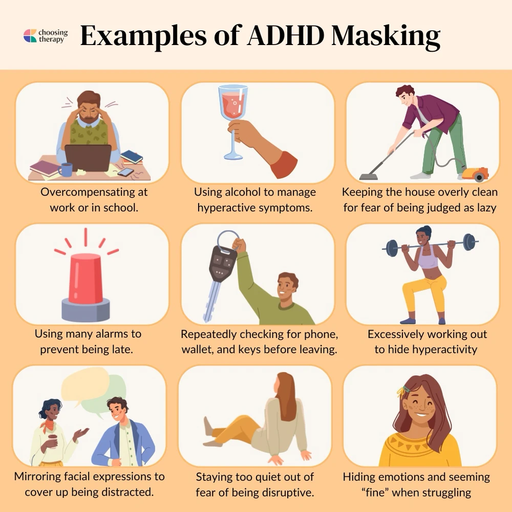 ADHD and masking 