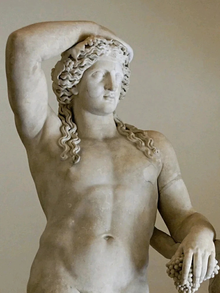 Appreciation of male beauty in religion.