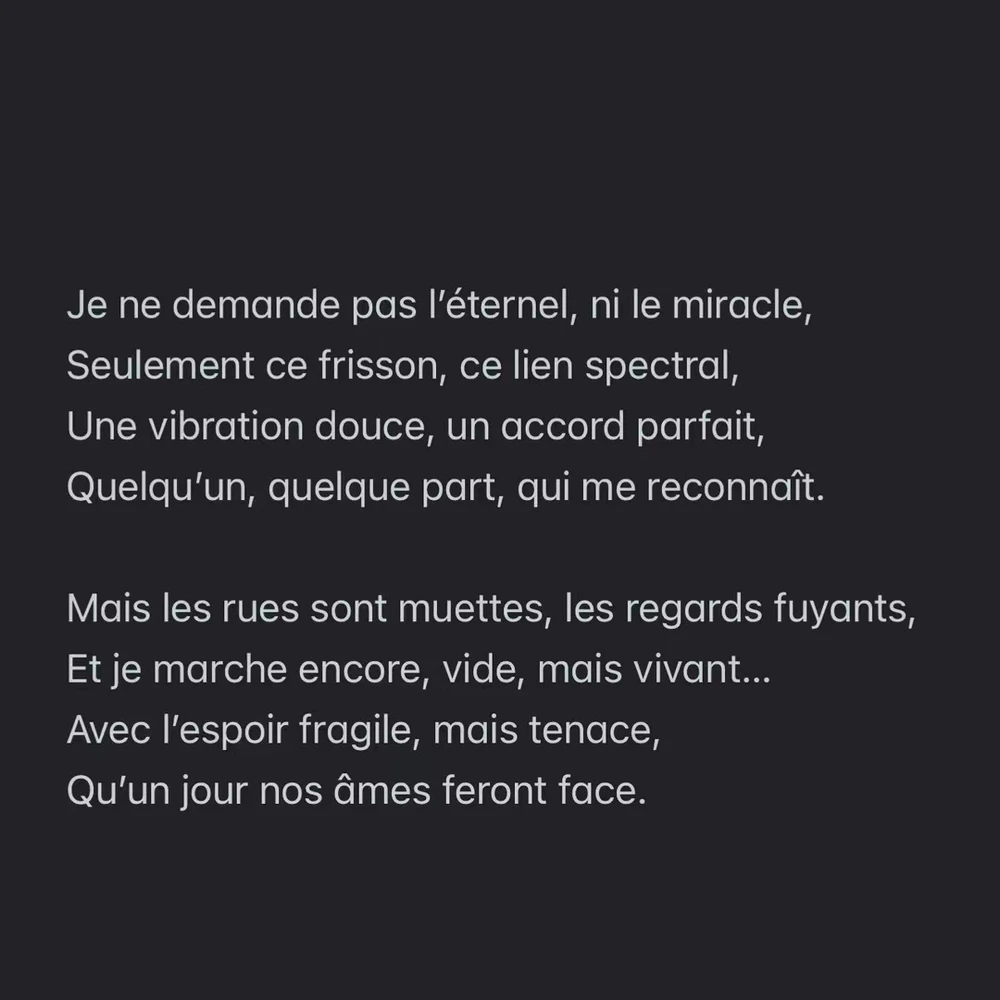 📜 Un battement perdu dans l’écho du monde… 💔🌍
