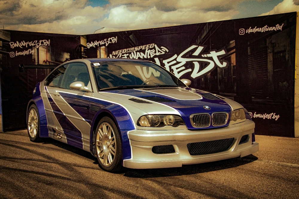BMW M3 GTR NFS MW from Minsk