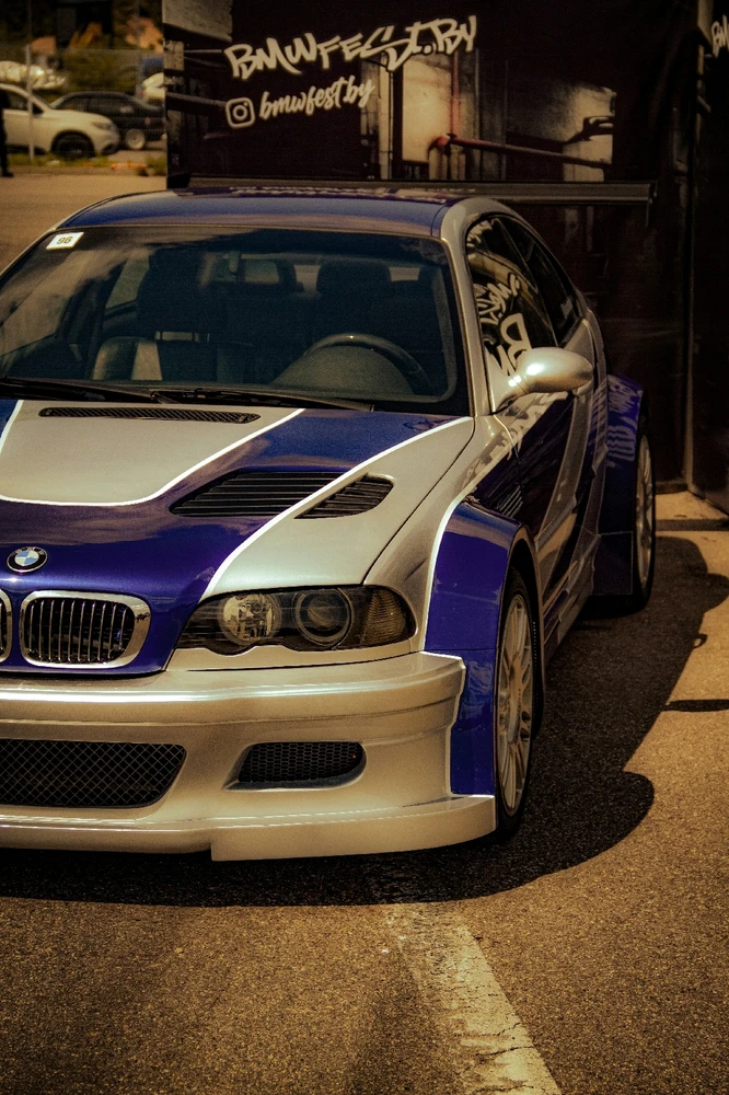 BMW M3 GTR NFS MW from Minsk