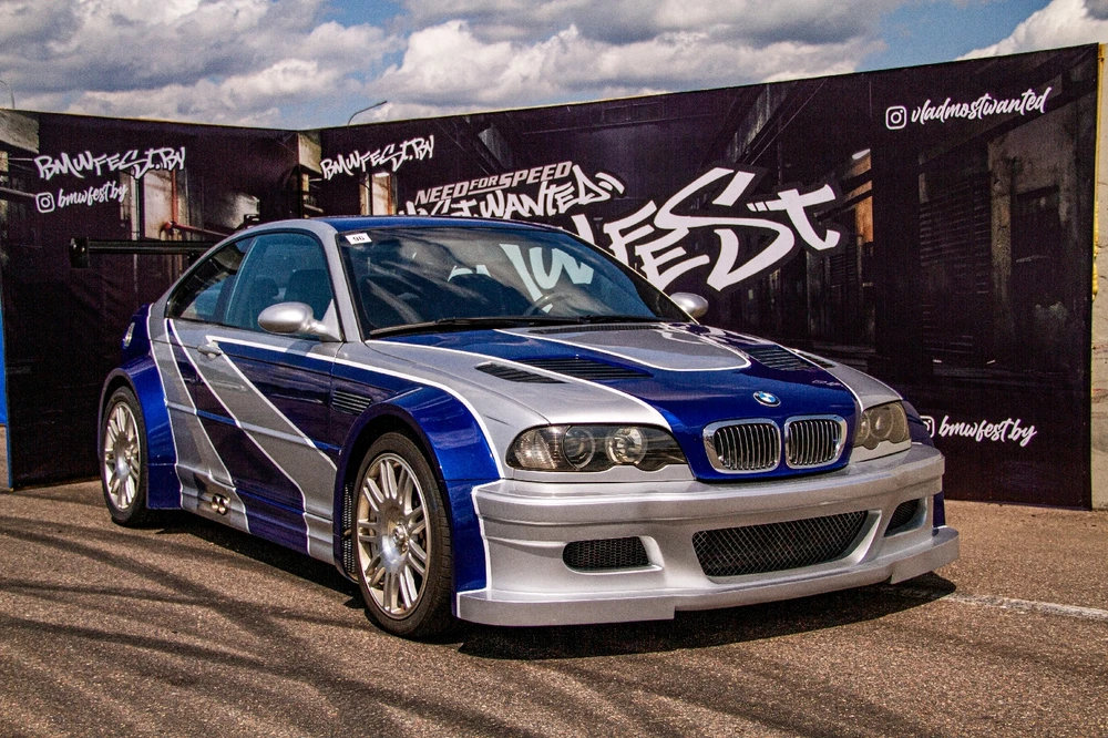 BMW M3 GTR NFS MW from Minsk