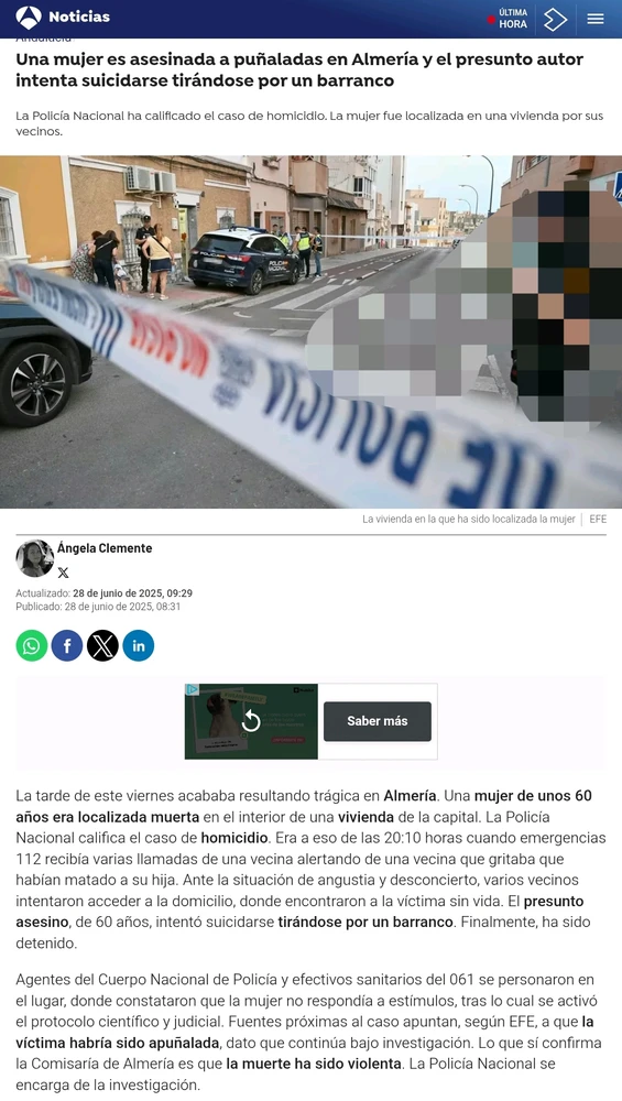 6 asesinadas y un niño está semana, 10 en lo que va de mes, 1 cada 3 días, más los intentos fallidos y los que se investigan.