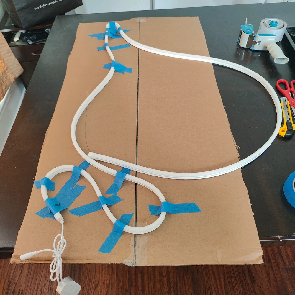 Flame-like but not a cat...