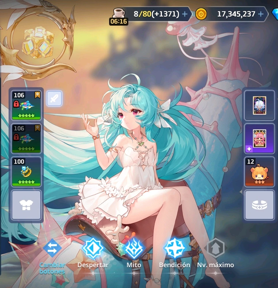 Mi nuevo personaje en Guardian Tales