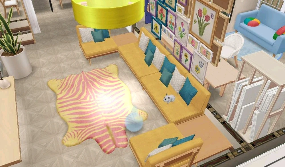 três coisinhas suuper fofas do the sims💚