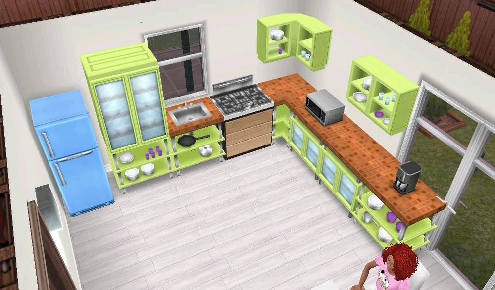 três coisinhas suuper fofas do the sims💚