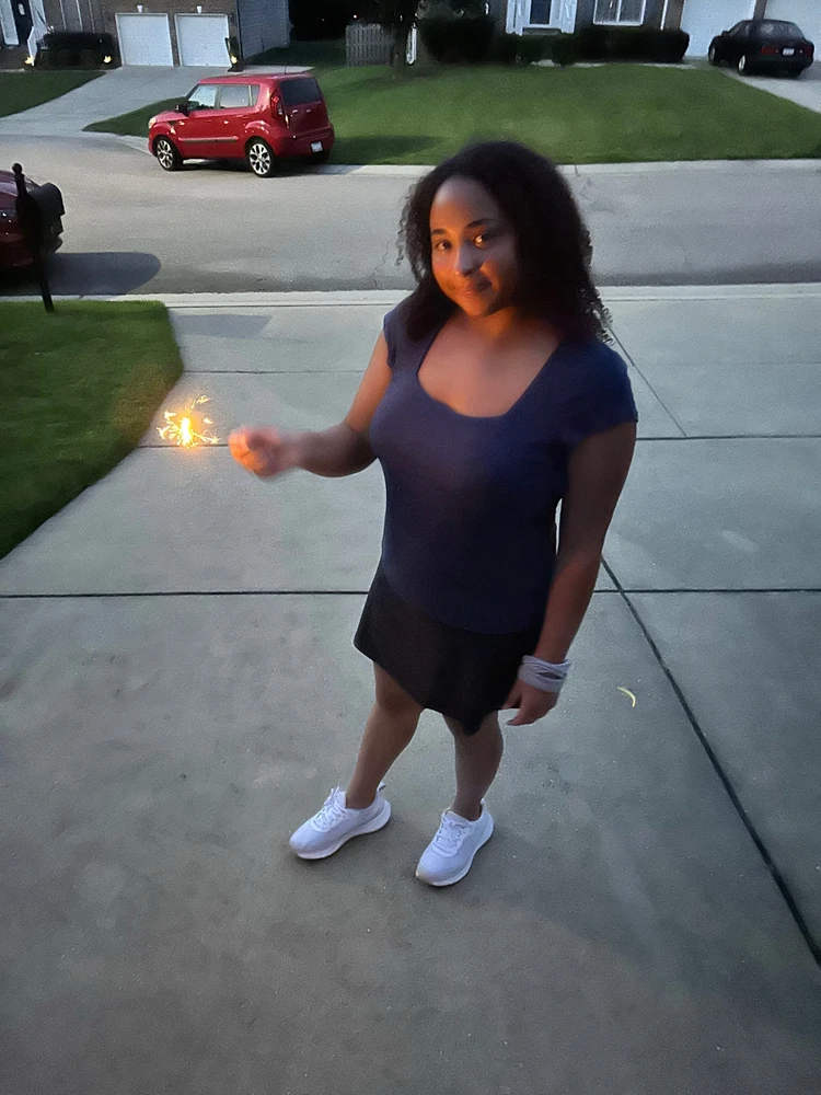 My youngest cousin Sara 